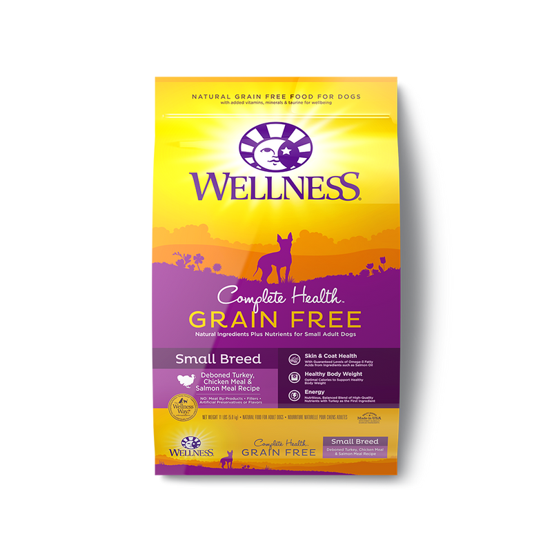 Wellness Complete Health Grain Free Small Breed Dry Dog Food