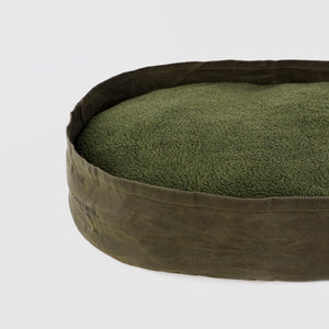 Sputnik Green Military Bed Reversible Pillow Pet Bed