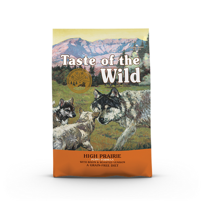Taste Of The Wild High Prairie Puppy Bison & Venison Grain Free Dry Dog Food