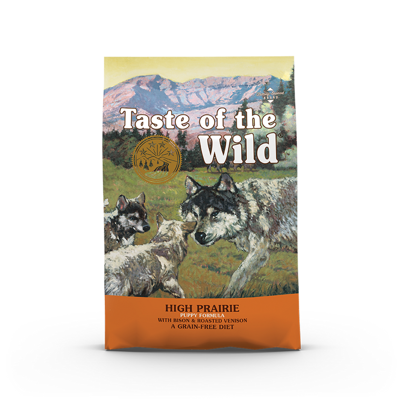 Taste Of The Wild High Prairie Puppy Bison & Venison Grain Free Dry Dog Food