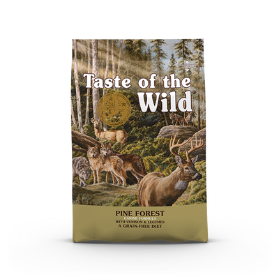 Taste of the Wild Pine Forest with Venison Grain Free Dry Dog Food