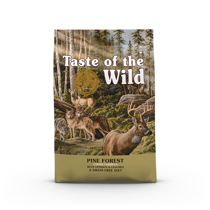 Taste of the Wild Pine Forest with Venison Grain Free Dry Dog Food