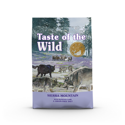 Taste of the Wild Sierra Mountain with Roasted Lamb Grain Free Dry Dog Food