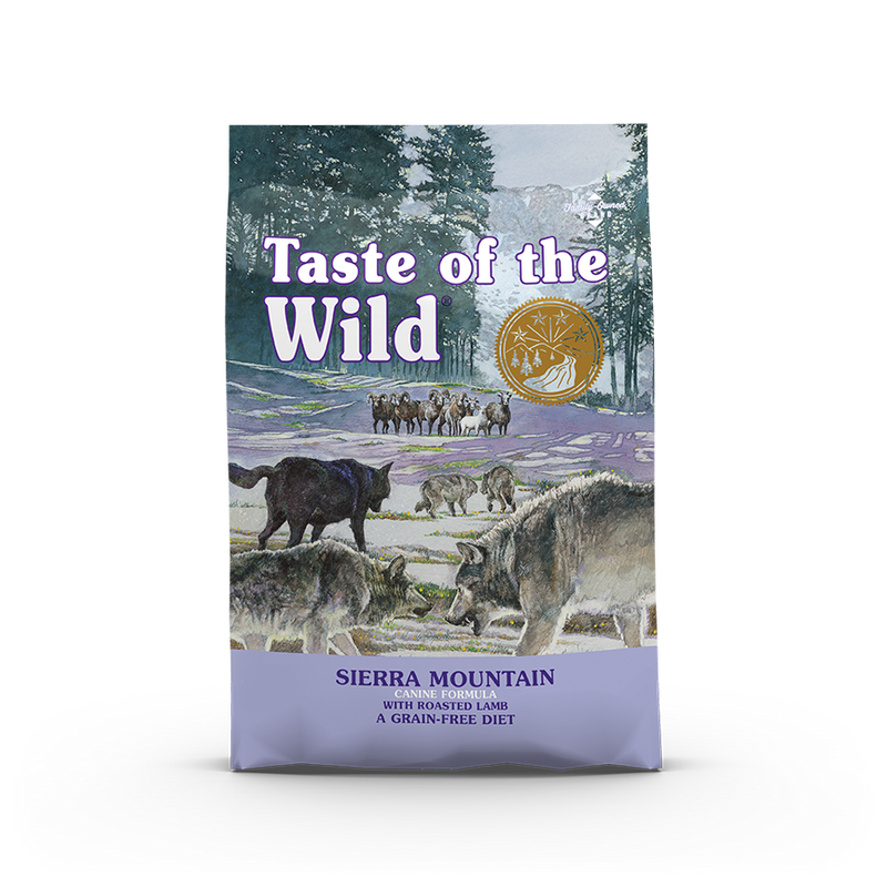 Taste of the Wild Sierra Mountain with Roasted Lamb Grain Free Dry Dog Food
