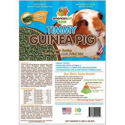 JEPetz -Timmy Guinea Pig Pellet