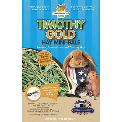 JEPetz - Timothy Gold Hay Mini-Bale