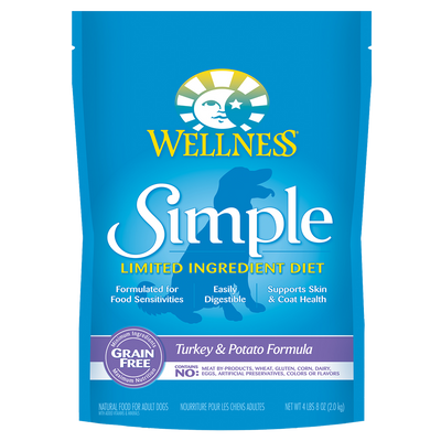 Wellness Simple Grain-Free Turkey & Potato Formula Dry Dog Food
