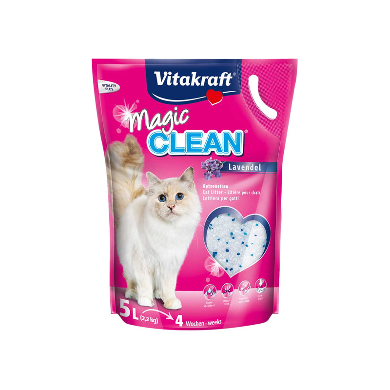 Vitakraft - Magic Clean Lavender Cat Litter 5L