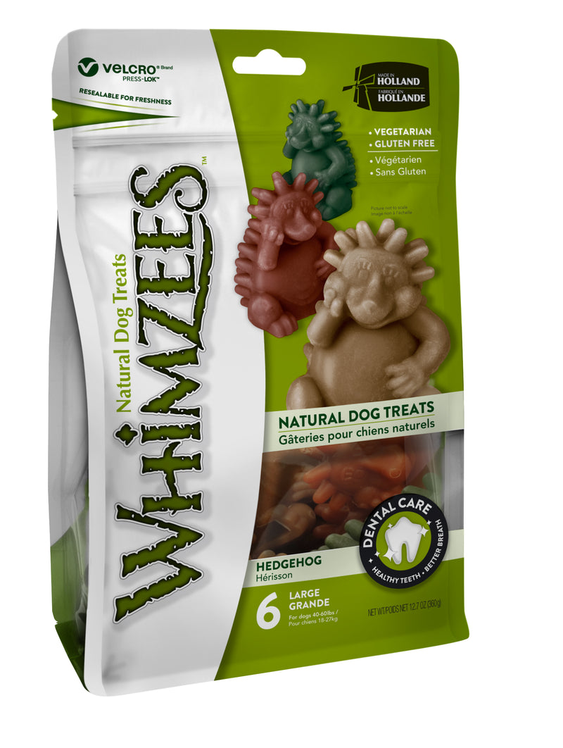 Whimzees Hedgehog Large Dental Chews