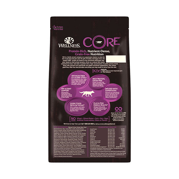 Wellness Grain-Free Senior Formula Dog Dry Food