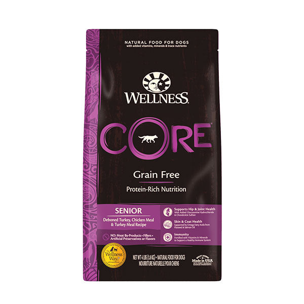 Wellness Grain-Free Senior Formula Dog Dry Food