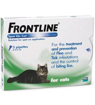 Frontline Spot On for Cats 3CT