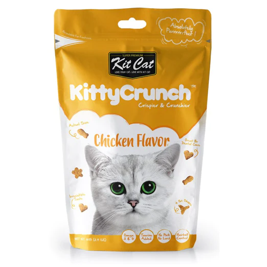 Kit Cat KittyCrunch Chicken Flavour Cat Treats (60g)