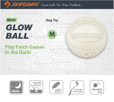 Skipdawg Neon Glow Ball