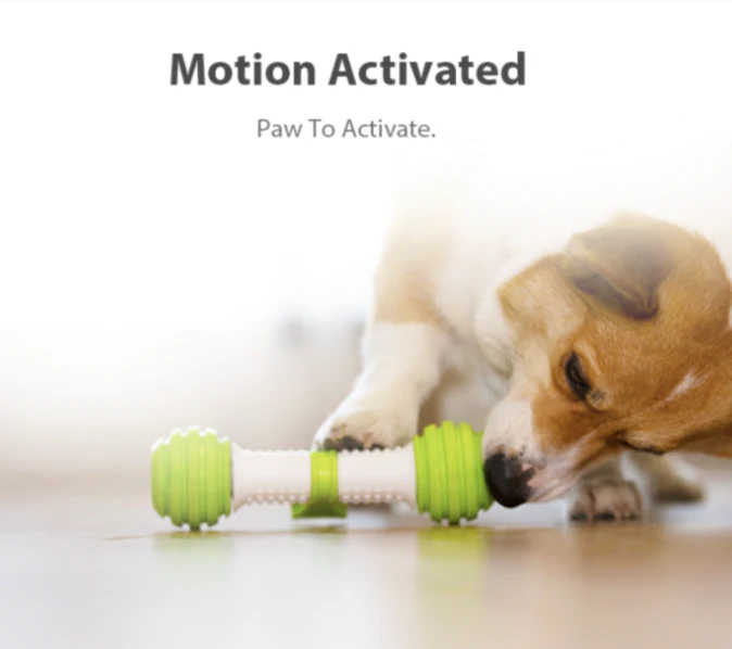 Petgeek: USB Charged Interactive Dog Toy Bone - Playbone