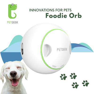 Petgeek: Innovative Smart Pet Toys - Foodie Orb