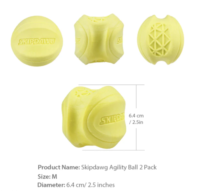 Skipdawg Agility Ball (Pack of 2)
