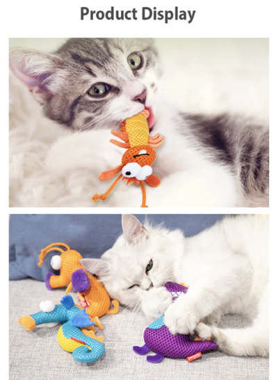 GiGwi Dental Mesh Series: Interactive, Chewing Catnip Cat Toy