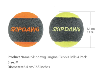 Skipdawg Tennis Ball (Pack of 4)