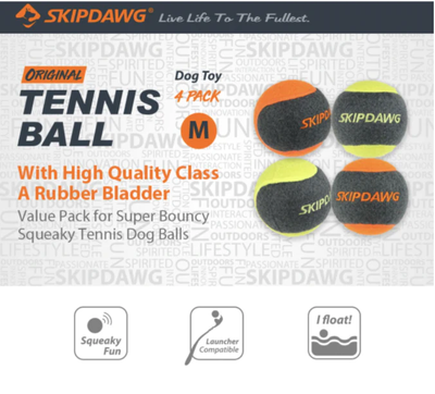 Skipdawg Tennis Ball (Pack of 4)