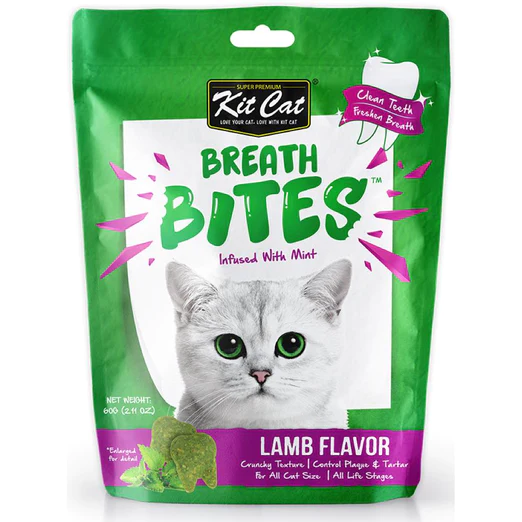 Kit Cat Breath Bites Lamb Flavour Cat Treats (60g)
